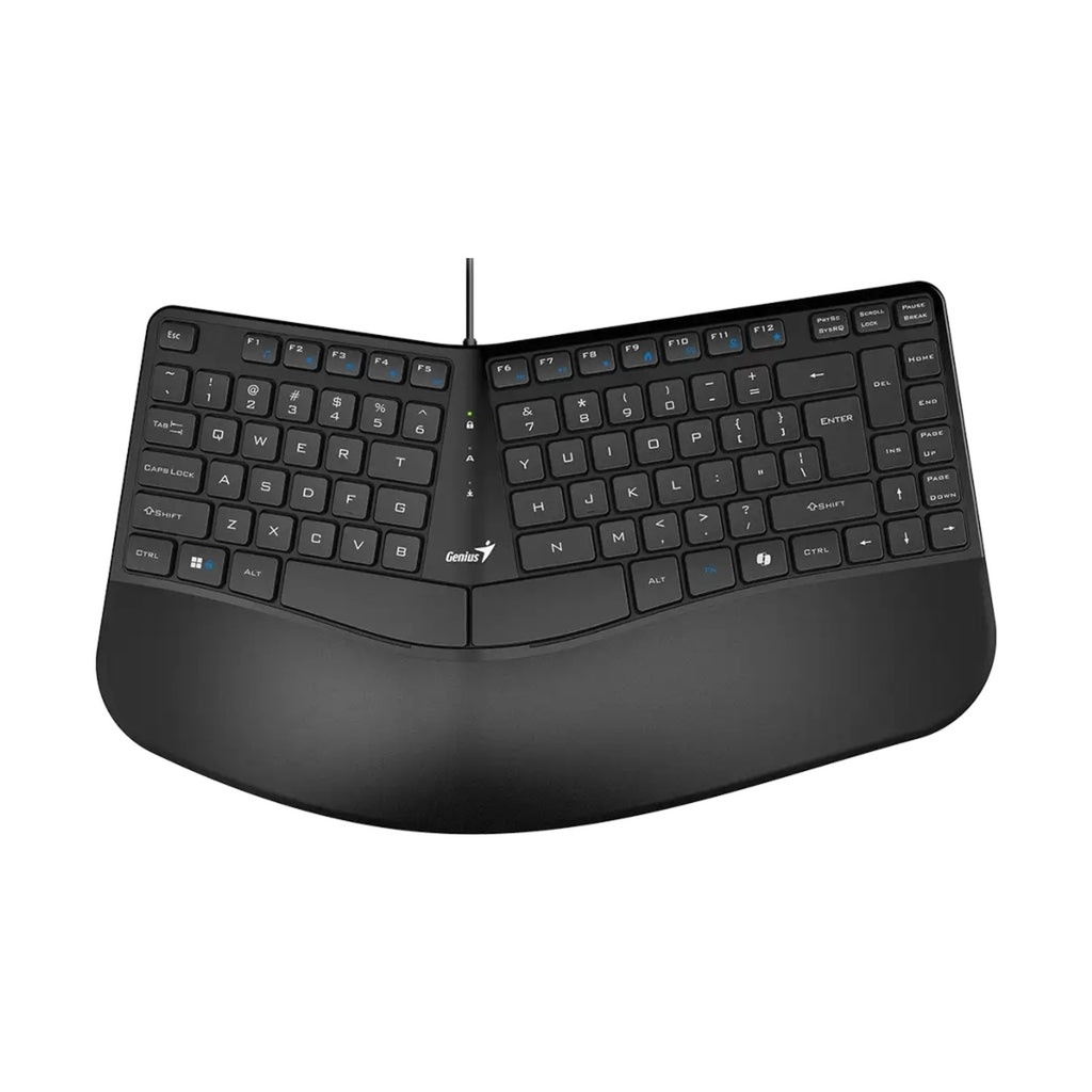 [1201311] Teclado Genius Ergo KB-700 Membrana Alámbrico USB Español 31310053401 - Negro