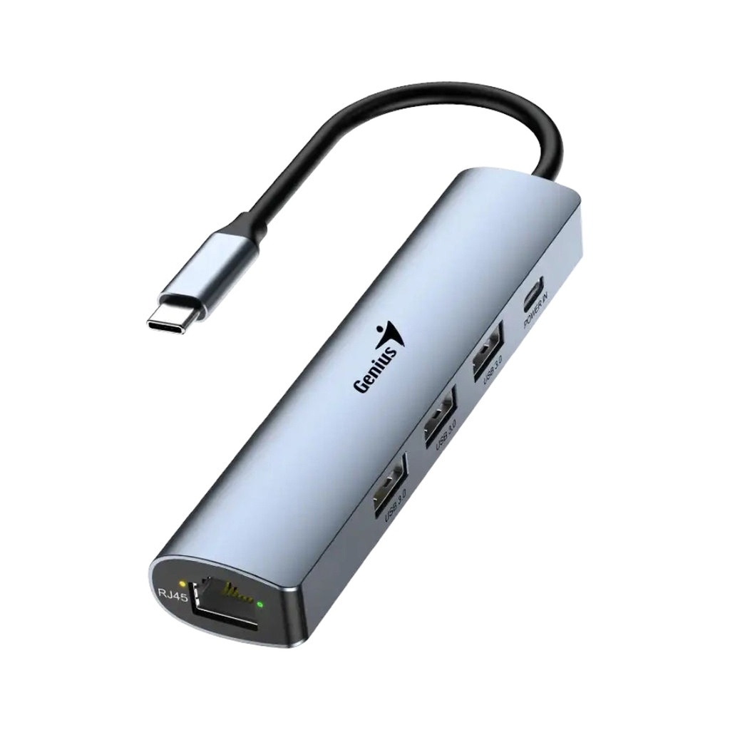 [1209029] Hub Genius RS2 UH-545 Gris 3 Puertos USB 3.0