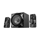 Parlantes Genius RS2 Sw-2.1 1850BT 50W Bluetooth 5.3 / Rca / Óptica 31730050400 - Negro
