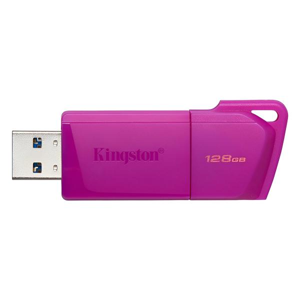 [3603069] Memoria USB 128GB Kingston Data Traveler Exodia M USB-A 3.2 Gen 1 KC-U2L128-7LP - Morado