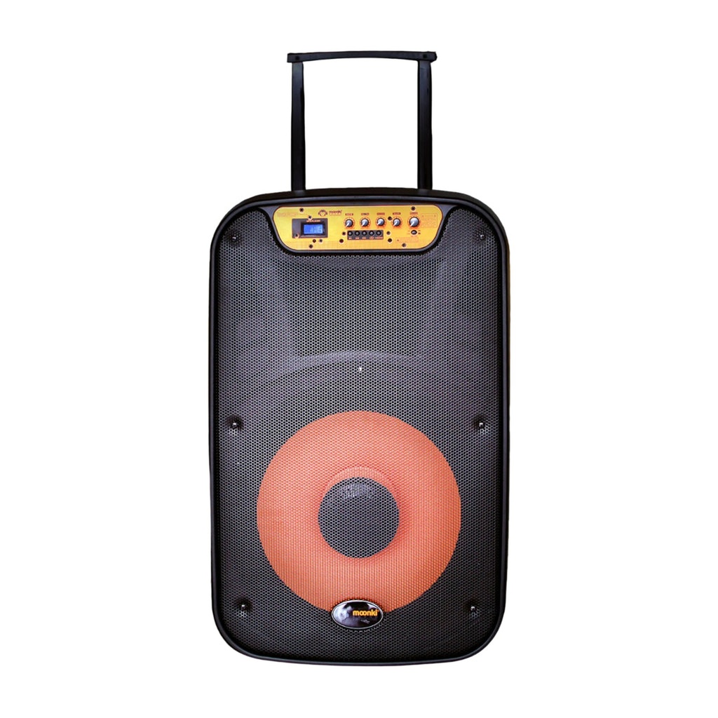 [1204234] Parlante RGB Moonki Waikiki MS-115B 100W Bluetooth con Tripode - Negro