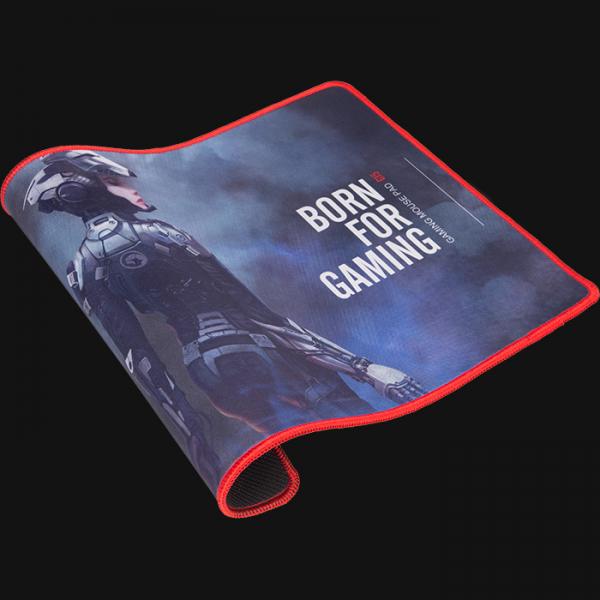 [6932391909058] Mouse Pad Marvo Scorpion G15 Azul/Rojo - Base Goma