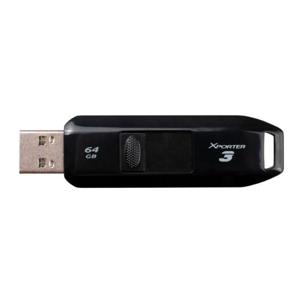 [3602044] Memoria USB 64GB Patriot Xporter USB-A 3.2 Gen 1 Psf64gx3b3u - Negro