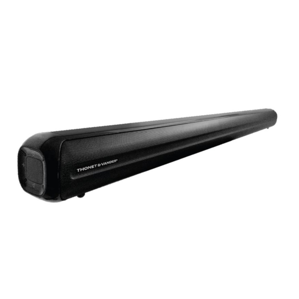 [1204249] Barra de Sonido Thonet & Vander Rohre Bluetooth + Aux (miniplug 3.5 Mm / Rca) + HDMI HK096-03640 - Negro