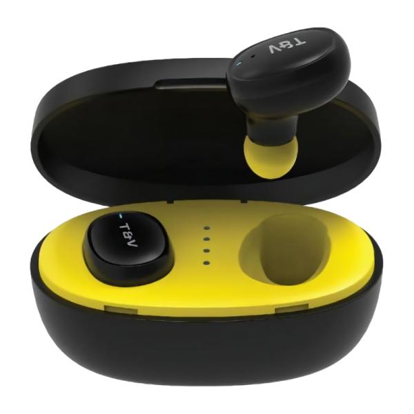 [1208620] Audifono Thonet & Vander Bohne Inalámbrico Bluetooth HK096-03622 - Negro / Amarillo