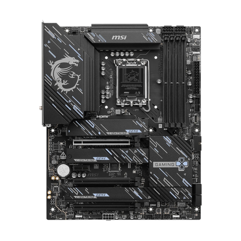 [CP8005] Tarjeta Madre Msi Z890 Gaming Plus WIFI LGA1851 Atx DDR5 911-7E34-002 Negro - Negro