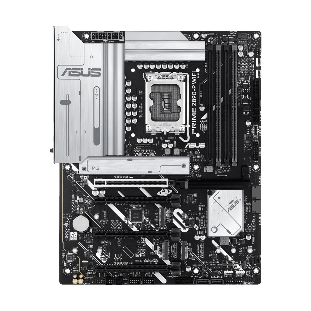Tarjeta Madre Asus Prime Z890-P WIFI LGA1851 Atx DDR5 90MB1I70-M0EAY0 - Negro / Blanco
