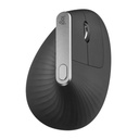 Mouse Ergonómico Logitech Mx Vertical Inalámbrico Bluetooth / Receptor 4000 Dpi 910-005449 - Negro
