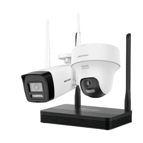[SG2014] Hikvision Kit Easylink NVS DS-J142I/NKS424W02H Bullet + Turret 4MP