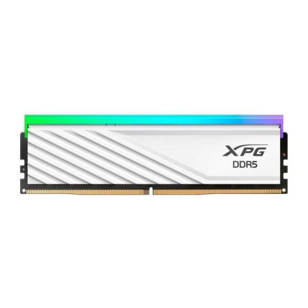 Memoria RAM Pc 8GB Adata Xpg Lancer Blade RGB DDR5 5600MHZ CL46 1.25v AX5U5600C468G-SLABRWH - Blanco