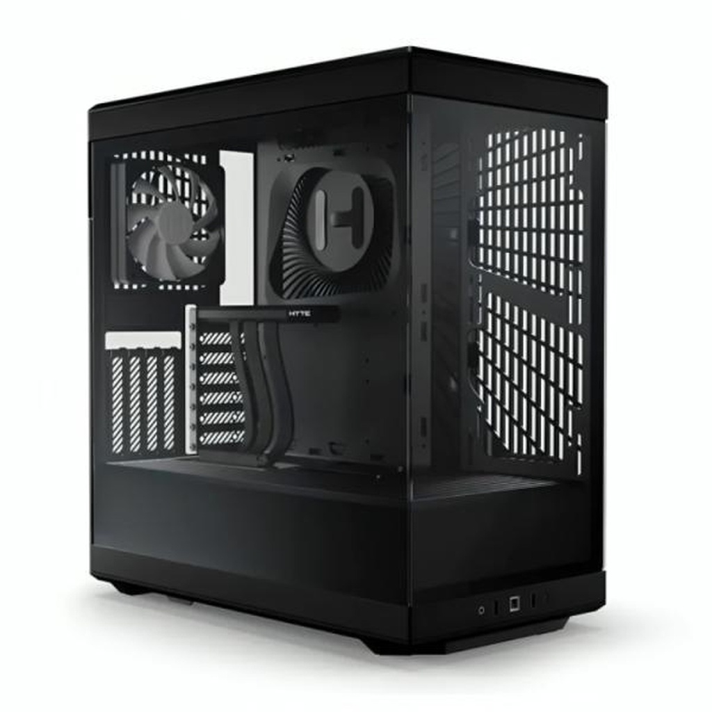 Case Gaming Hyte Y40 Mid Tower Ventiladores 2 de 120MM con Vidrio Lateral y Frontal CS-HYTE-Y40-B - Negro