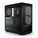 Case Gaming Hyte Y40 Mid Tower Ventiladores 2 de 120MM con Vidrio Lateral y Frontal CS-HYTE-Y40-B - Negro
