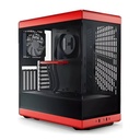 Case Gaming Hyte Y40 Mid Tower Ventiladores 2 de 120MM con Vidrio Lateral y Frontal CS-HYTE-Y40-BR - Rojo / Negro