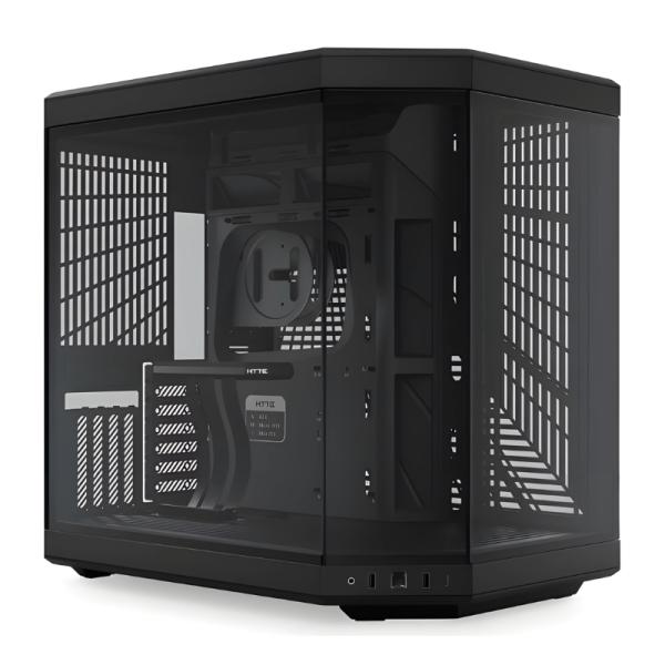 [CP3032] Case Gaming Hyte Y70 Mid Tower Sin Ventilación Incluida con Vidrio Frontal y Lateral CS-HYTE-Y70-B - Negro