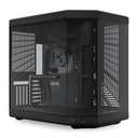 Case Gaming Hyte Y70 Mid Tower Sin Ventilación Incluida con Vidrio Frontal y Lateral CS-HYTE-Y70-B - Negro