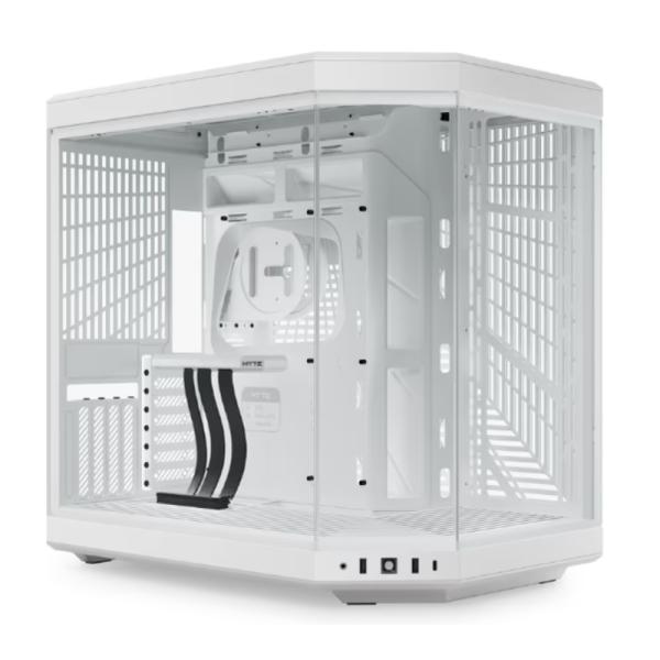 [CP3035] Case Gaming Hyte Y70 Mid Tower Sin Ventilación con Vidrio Frontal y Lateral CS-HYTE-Y70-WW - Blanco
