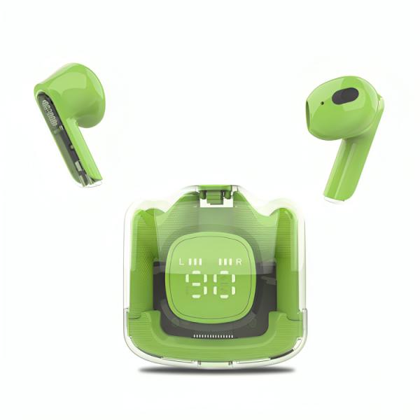 [PF1004] Audifono Moonki Tws Earbud Inalámbrico Bluetooth MH-TWS50-GRN - Verde