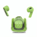 Audifono Moonki Tws Earbud Inalámbrico Bluetooth MH-TWS50-GRN - Verde