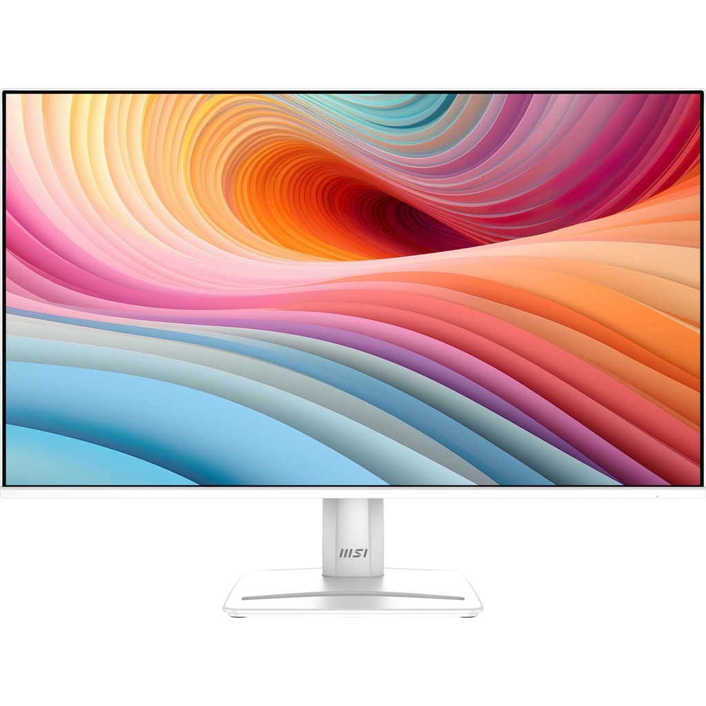 [DV1026] Monitor Msi Plano 27" PRO MP275W E2 1920 X 1080 IPS 120HZ Adaptive Sync Antiflicker HDMI Displayport VGA 9S6-3PD3CM-014 Blanco - Blanco