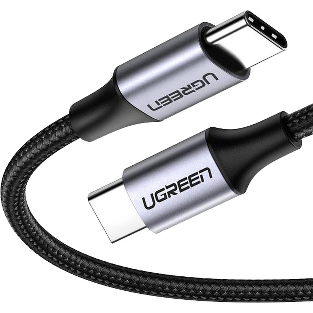 [AC3022] Cable Ugreen US261 USB-C a USB-C 1M 50150 - Gris/negro