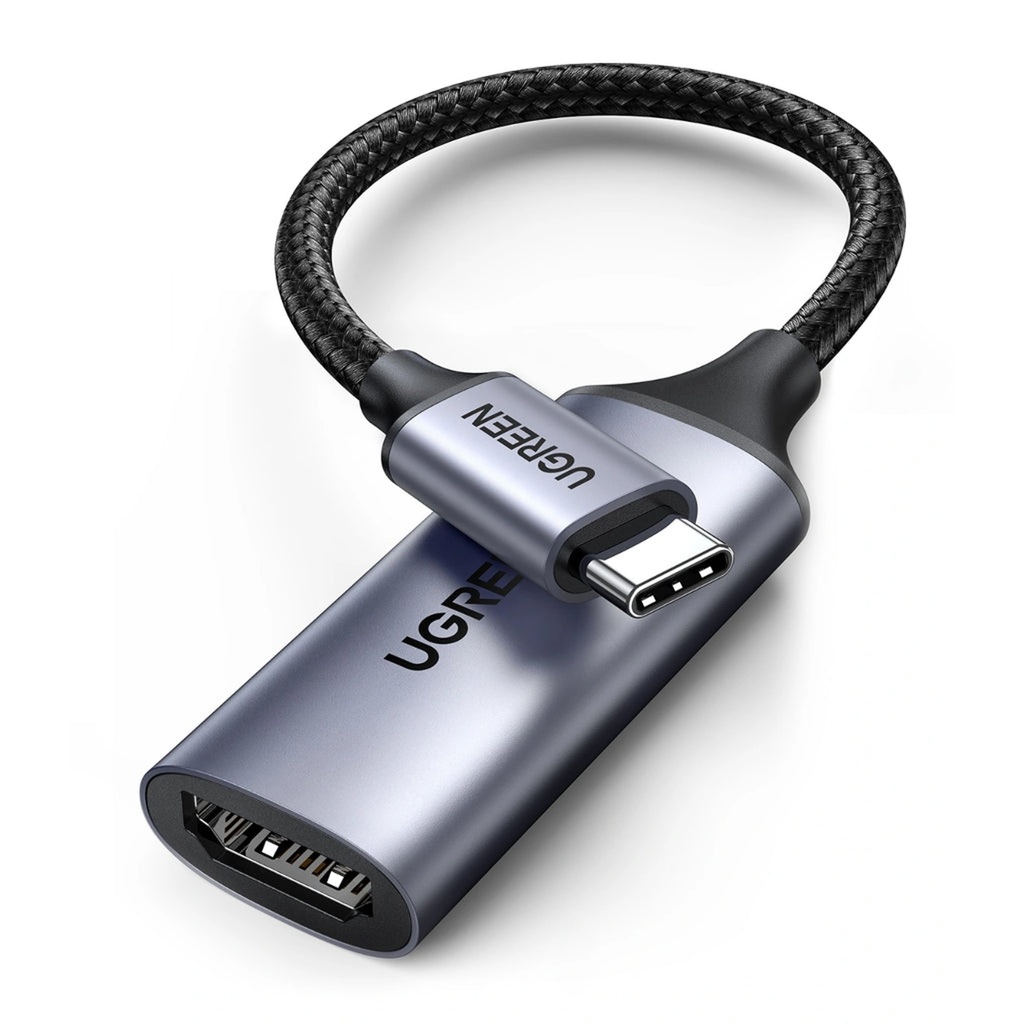 [AC1011] Adaptador Ugreen CM297 USB-C a HDMI 70444 - Plateado