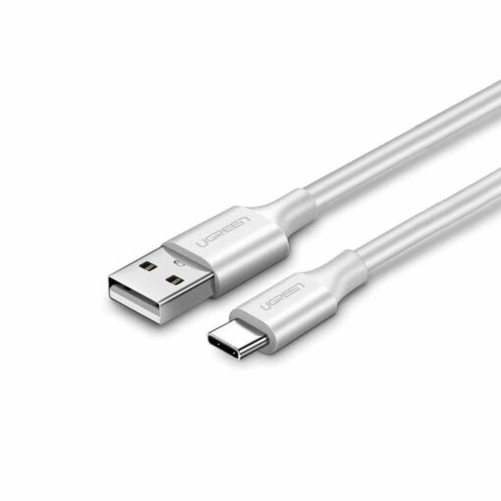 [AC3051] Cable Ugreen US287 USB-A 2.0 a USB-C 1.5m 60122 - Blanco