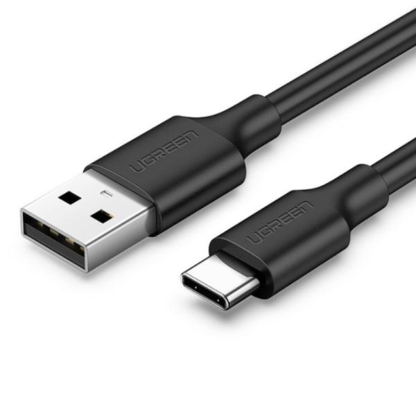 [AC3052] Cable Ugreen US287 USB-A a USB-C 1M Carga Rapida 60116 - Negro