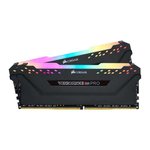 [AM8011] Memoria RAM Pc 16gb(2x8gb) Corsair Vengeance RGB PRO DDR4 3600MHZ CL18 1.35v Cmw16gx4m2d3600c18 - Negro