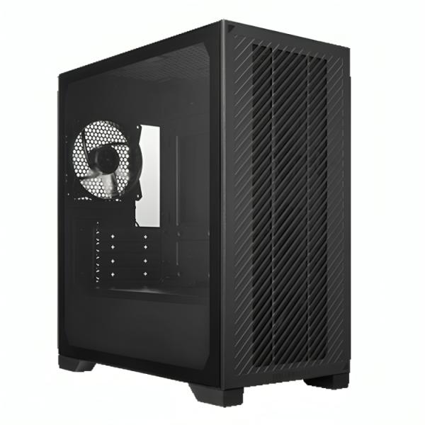 [CP3081] Case Cooler Master Elite 301 Lite Mini Tower Ventiladores 1 de 120MM con Vidrio Lateral y Malla Frontal E301L-KGNN-S00 - Negro