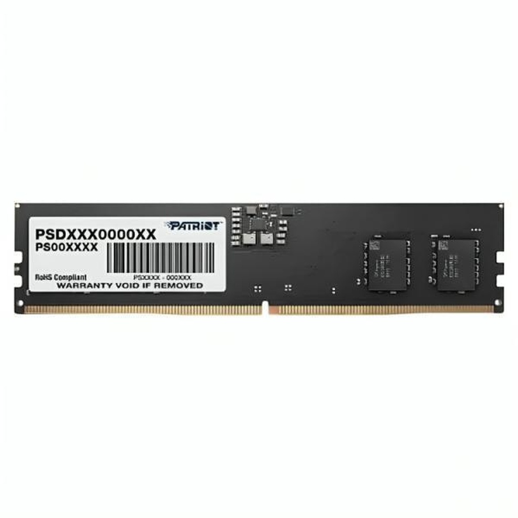 [AM8021] Memoria RAM Pc 8GB Patriot Signature Line DDR5 5200MHZ CL42 1.1v Psd58g520081 Sl - Negro