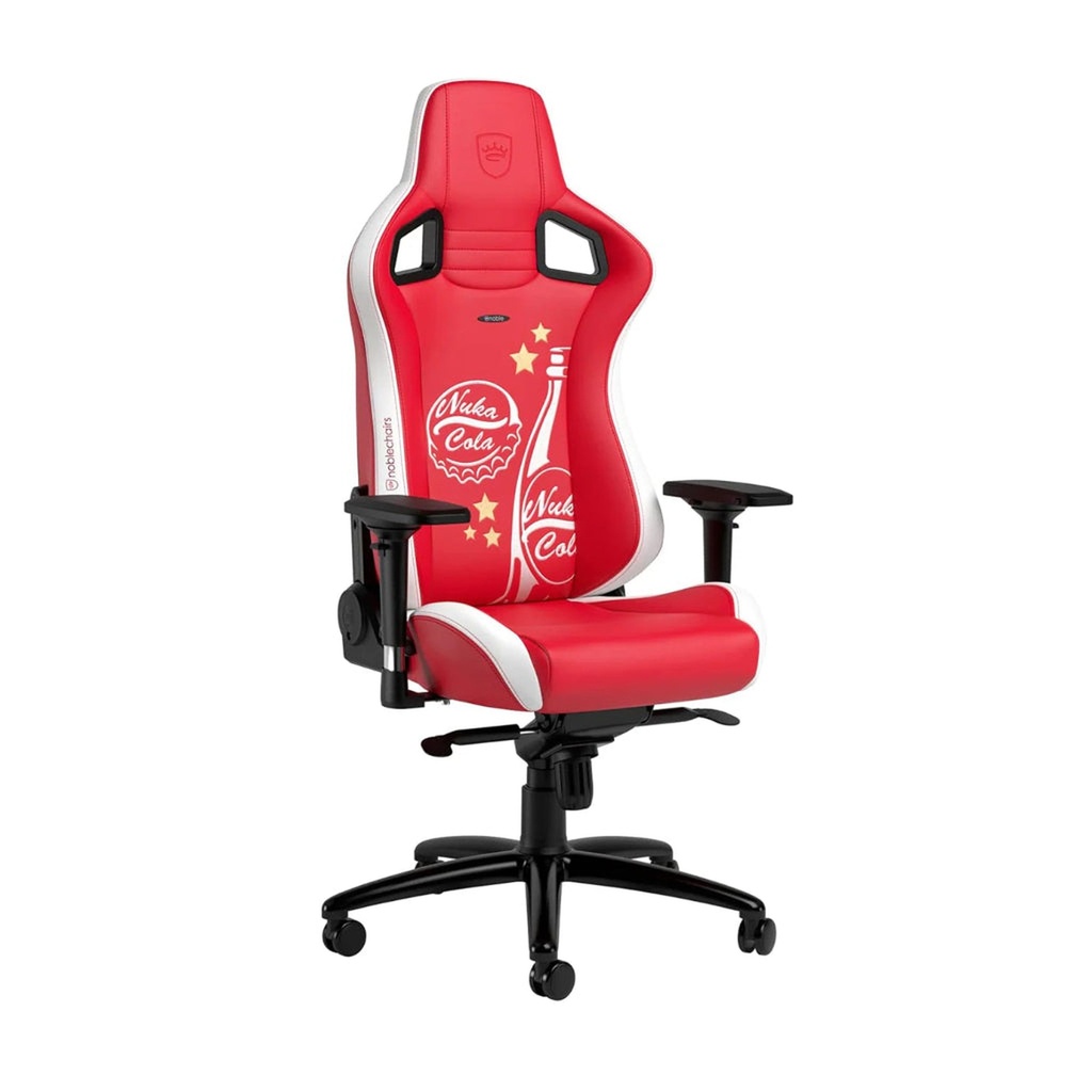 [HO3026] Silla Gaming Noblechairs Epic Edición Fallout Nuka Cola Cuero Sintético NBL-PU-FNC-001 - Rojo