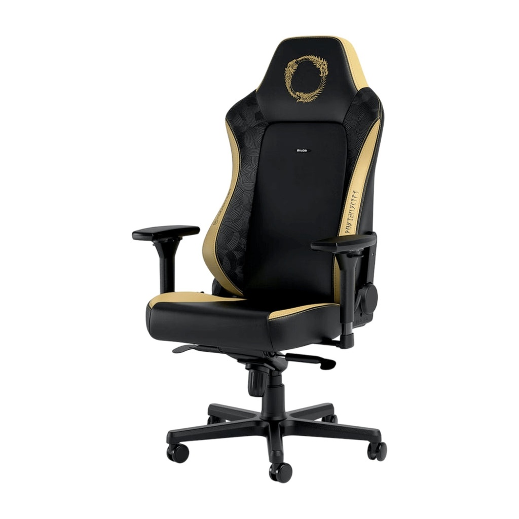 [HO3027] Silla Gaming Noblechairs Hero Edición the Elder Scrolls Cuero Sintético PGW-NB-HGC-005 - Negro/dorado