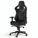 Silla Gaming Noblechairs Epic Cuero Autentico NBL-RL-BLA-001 - Negro