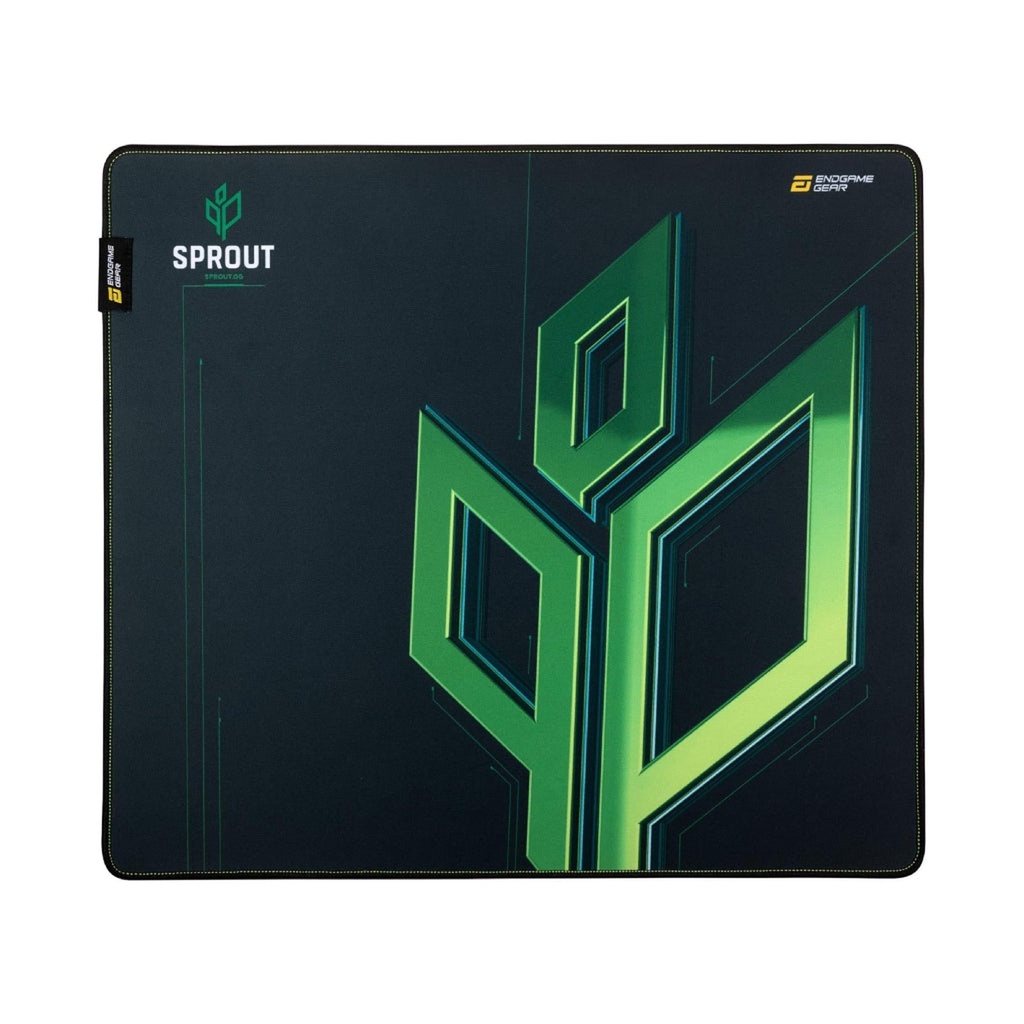 [PF6014] Mouse Pad Gaming Endgame Gear MPJ-450 45x40cm Tela y Goma PGW-EG-MUP-009 - Negro/verde