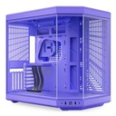 Case Gaming Hyte Y70 Mid Tower Sin Ventilación Incluida con Vidrio Frontal y Lateral CS-HYTE-Y70-TM - Morado