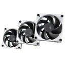 Abanico Hyte Thicc FP12 3x12cm FAN-HYTE-FP12-BW-3 - Negro / Blanco