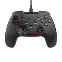 Game Pad Eagle Warrior B213P Compatible con PS3 / Pc Alambrico con Xinput y Dinput - Negro