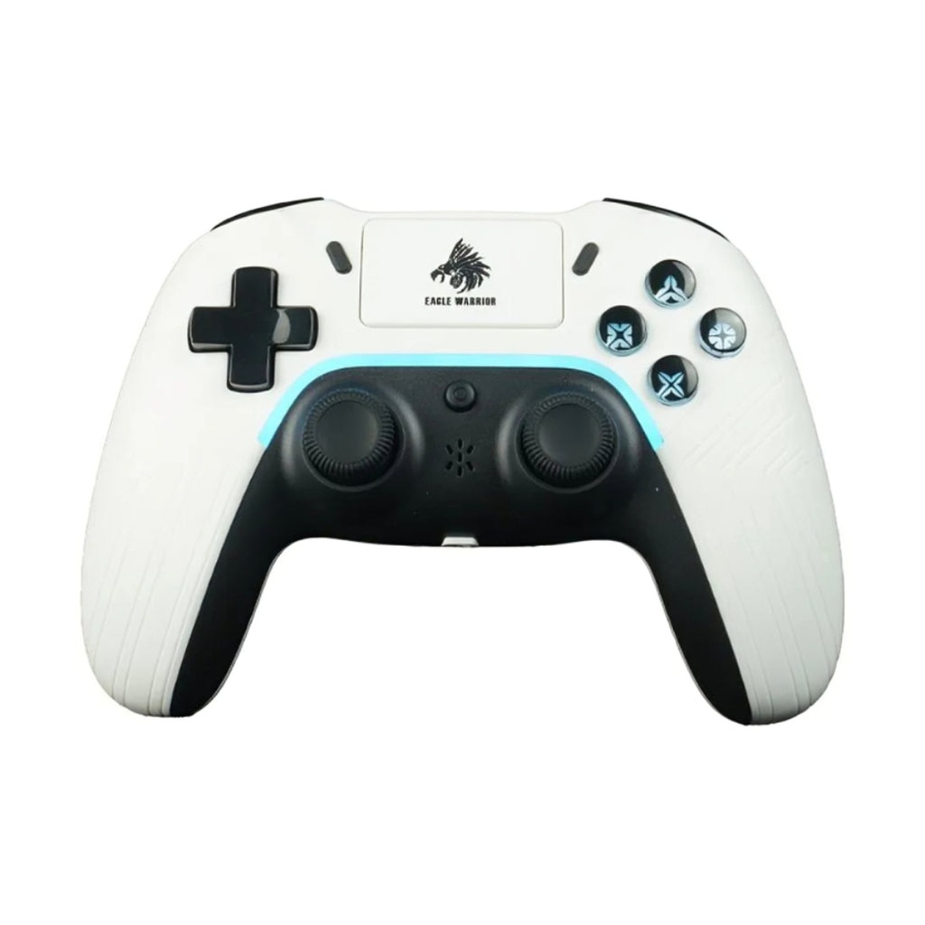 [GM2006] Game Pad Eagle Warrior FG02B Compatible con PS4 Inalambrico Bluetooth con Función Completa - Blanco