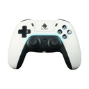 Game Pad Eagle Warrior FG02B Compatible con PS4 Inalambrico Bluetooth con Función Completa - Blanco