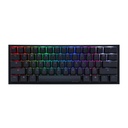 Teclado Gaming RGB Ducky One 2 PRO Mini Mecánico USB-C Español Switch Plateado DKON2061ST-PESPDAZT2 - Negro