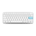 Teclado Gaming RGB Ducky One 2 PRO Mini Mecánico USB-C Español Switch Rojo DKON2061ST-RESPDWWT2 - Blanco