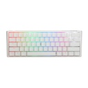 Teclado Gaming RGB Ducky One 3 Mini Mecanico USB-C Español Switch Rojo Silencioso DKON2161ST-SESPDPWWWSC1 - Blanco