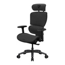 Silla Ejecutiva Ergonómica THUNDERX3 Xtc Loft Malla Transpirable de Cuero Sintetico Tegc-307410z.z1 - Gris Oscuro