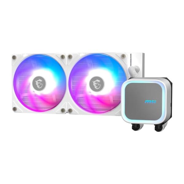 [CP4031] Enfriamiento Líquido RGB Msi Mag Coreliquid A13 240 White Aio 240MM 306-7ZWCA21-L80 - Blanco