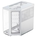 Case Apnx V1-WT-V1 Mid Tower Sin Ventilación Incluida con Vidrio Lateral y Malla Frontal Angulada Apcm-vi01003.21 - Blanco