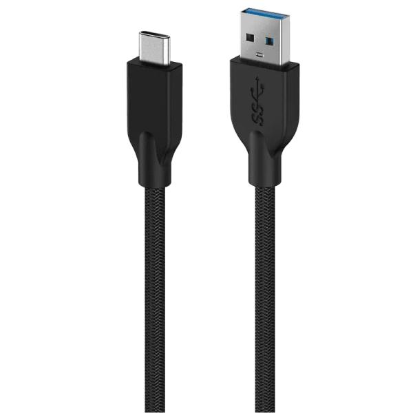 [AC3061] Cable Genius USB-A a USB-C ACC-A2CC-3A de 1 Metro 32590007400 - Negro