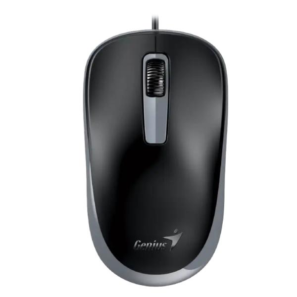 [PF5043] Mouse Genius DX-125S Alámbrico USB 1200 Dpi 31010027400 - Negro / Gris