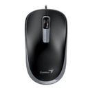 Mouse Genius DX-125S Alámbrico USB 1200 Dpi 31010027400 - Negro / Gris