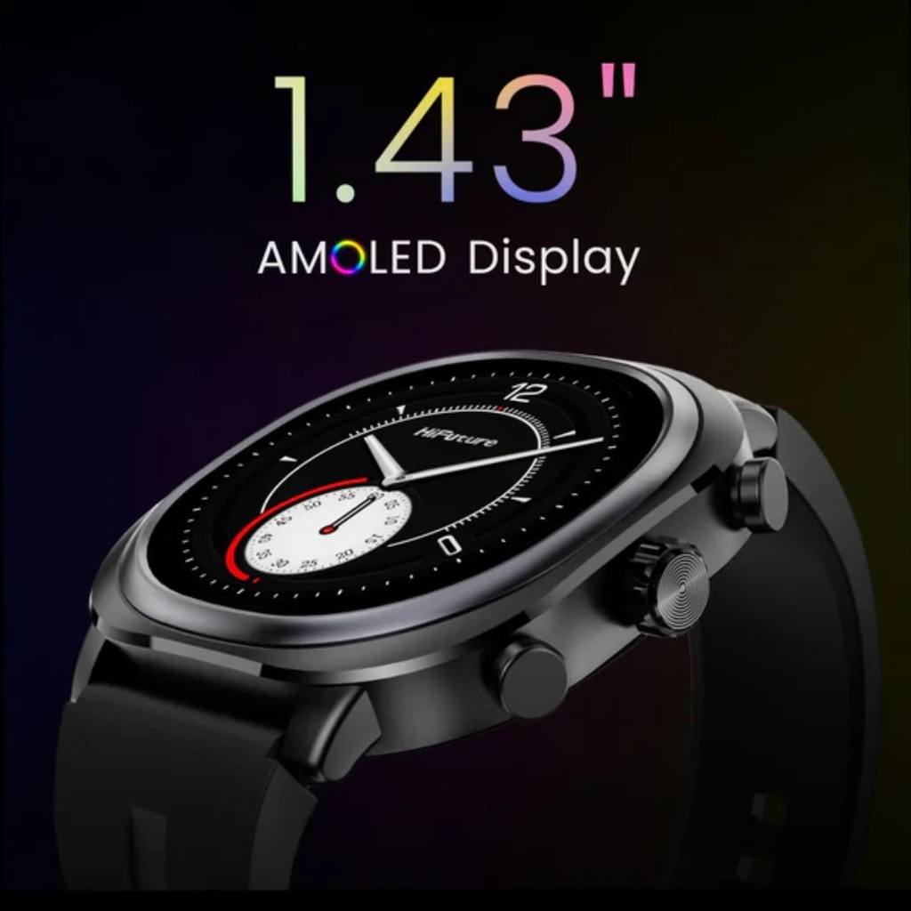 [DM2024] Smart Watch Hifuture Aix Lite / Banda de 22MM - Negro