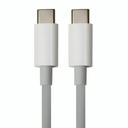 Cable USB-C a USB-C 3.1 Nova 100W FAD30818001C 1.8m - Blanco